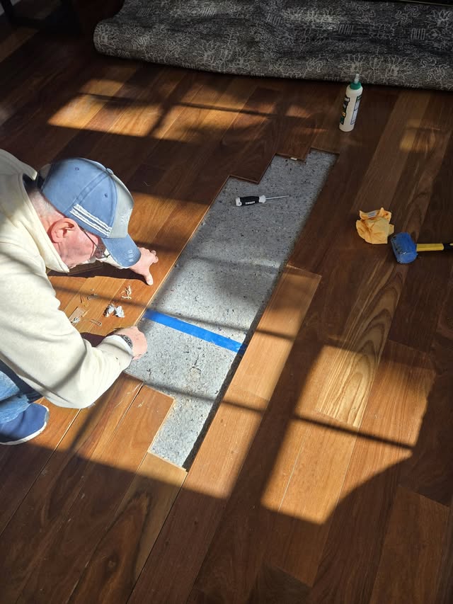 Professional flooring install by EZ Innovation LLC, Houston handyman