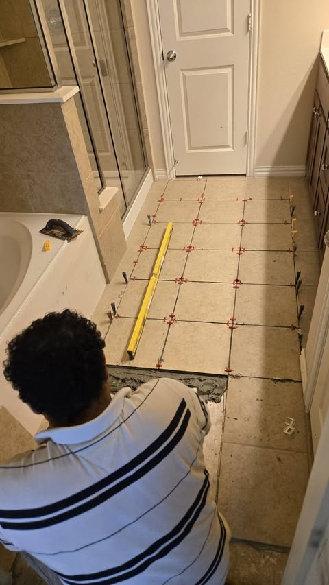 Professional bathroom remodel by EZ Innovation LLC, Houston handyman